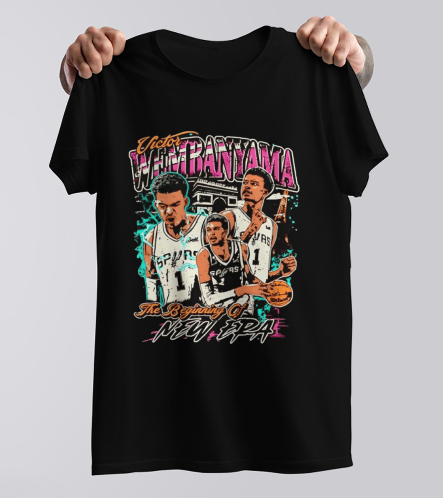 Victor Wembanyama San Antonio Spurs The Beginning Of New Era T-Shirt