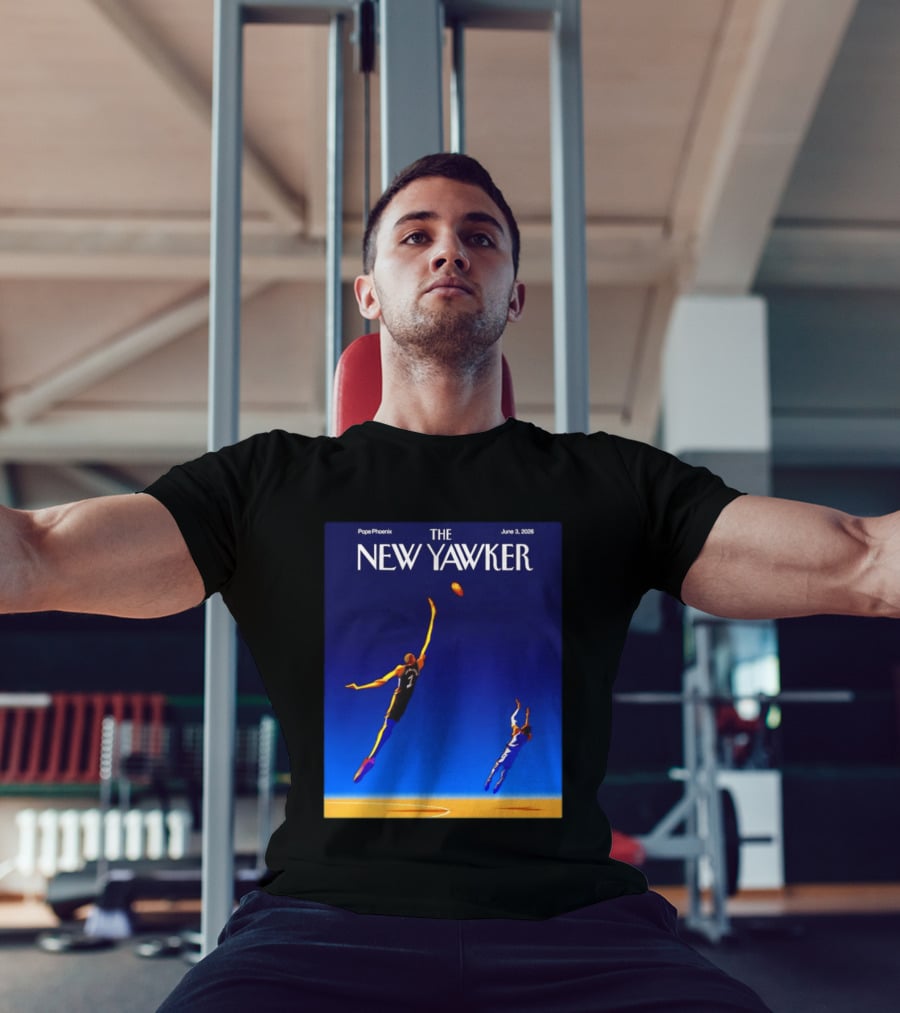 The New Yawker June 3 2026 Basketball Cover Pope Phoenix T-Shirt