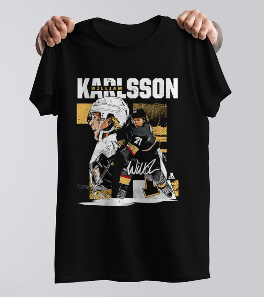William Karlsson 71 Vegas Golden Knights NHL Player T-Shirt