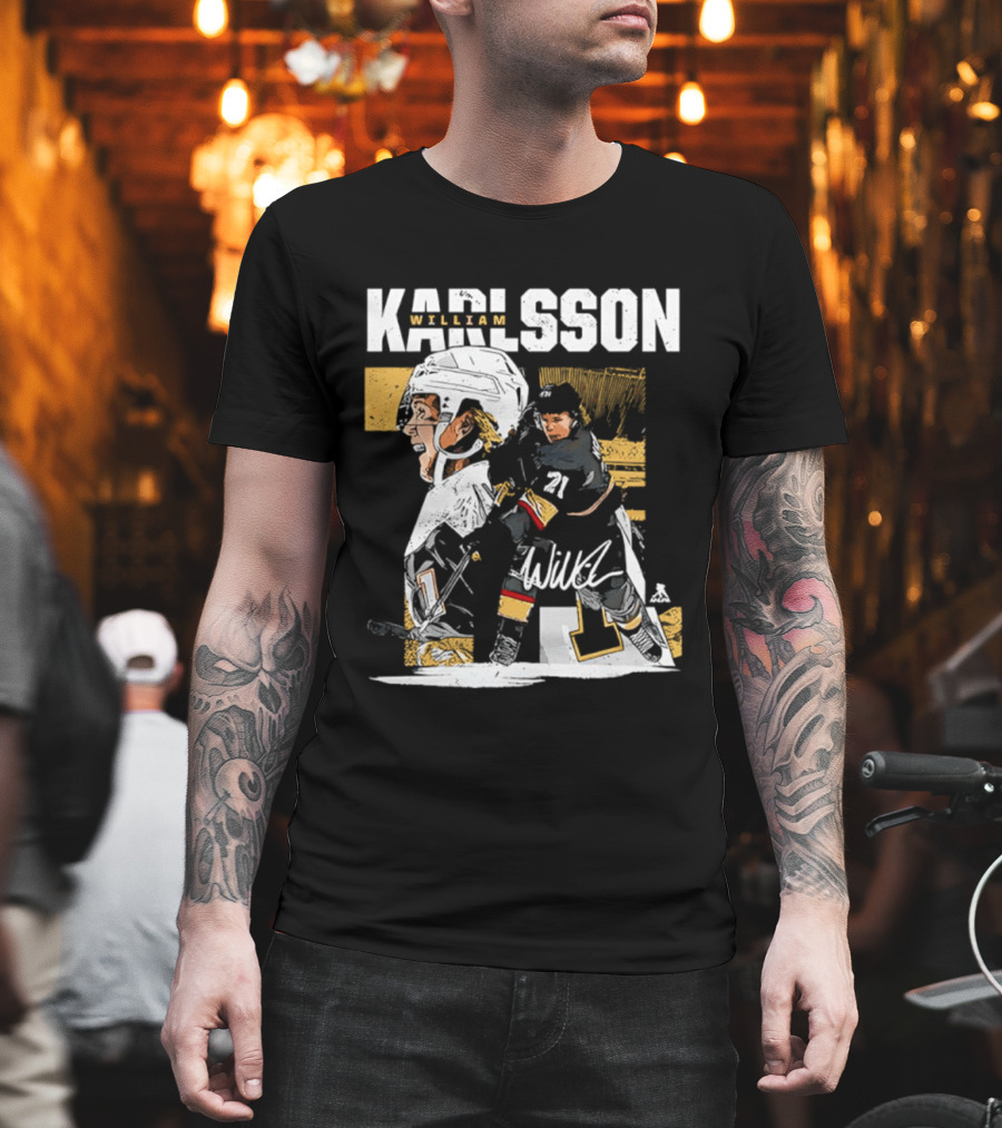 William Karlsson 71 Vegas Golden Knights NHL Player T-Shirt