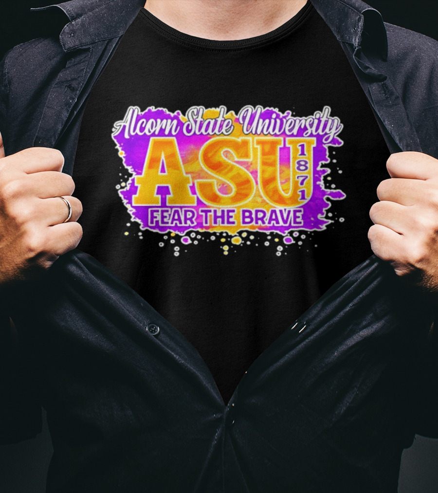 Alcorn State University ASU 1871 Fear The Brave T-Shirt