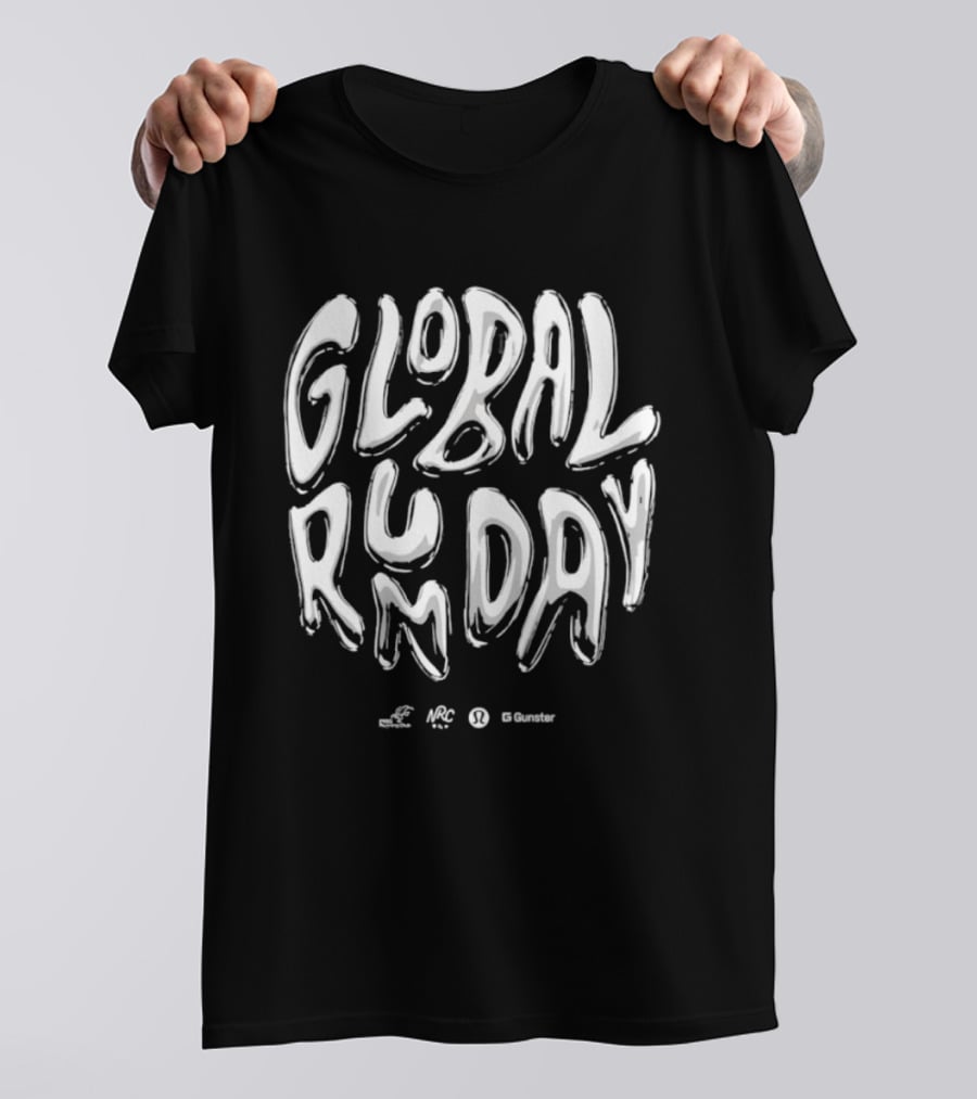 Global Run Day PRS Running Club Lululemon Gunster NRC T-Shirt