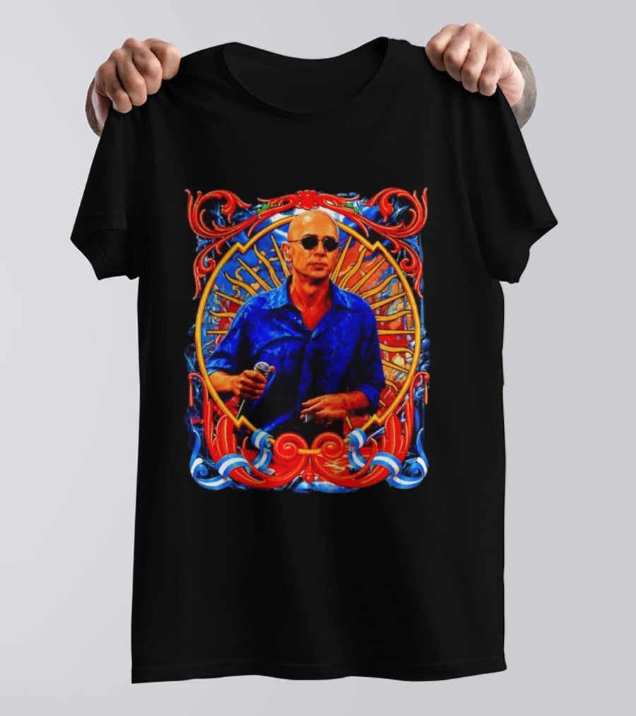 Indio Solari Patricio Rey Y Sus Redonditos De Ricota Iconic Concert Aura T-Shirt