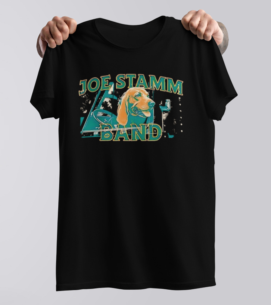 Joe Stamm Band Hound Dog Truck Music Country Folk Americana Concert T-Shirt