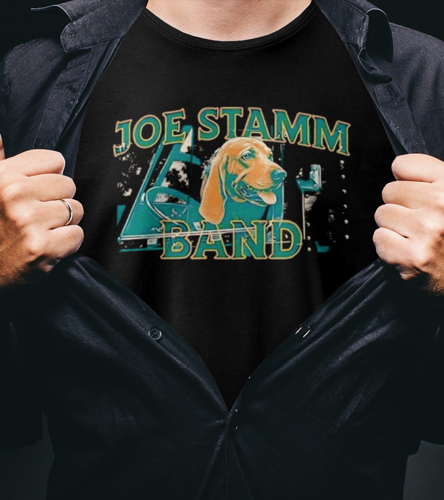 Joe Stamm Band Hound Dog Truck Music Country Folk Americana Concert T-Shirt