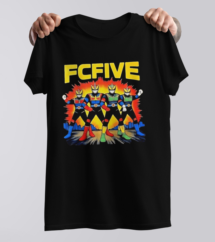 FCFIVE Kamen Rider Fourze Inspired Collaboration T-Shirt