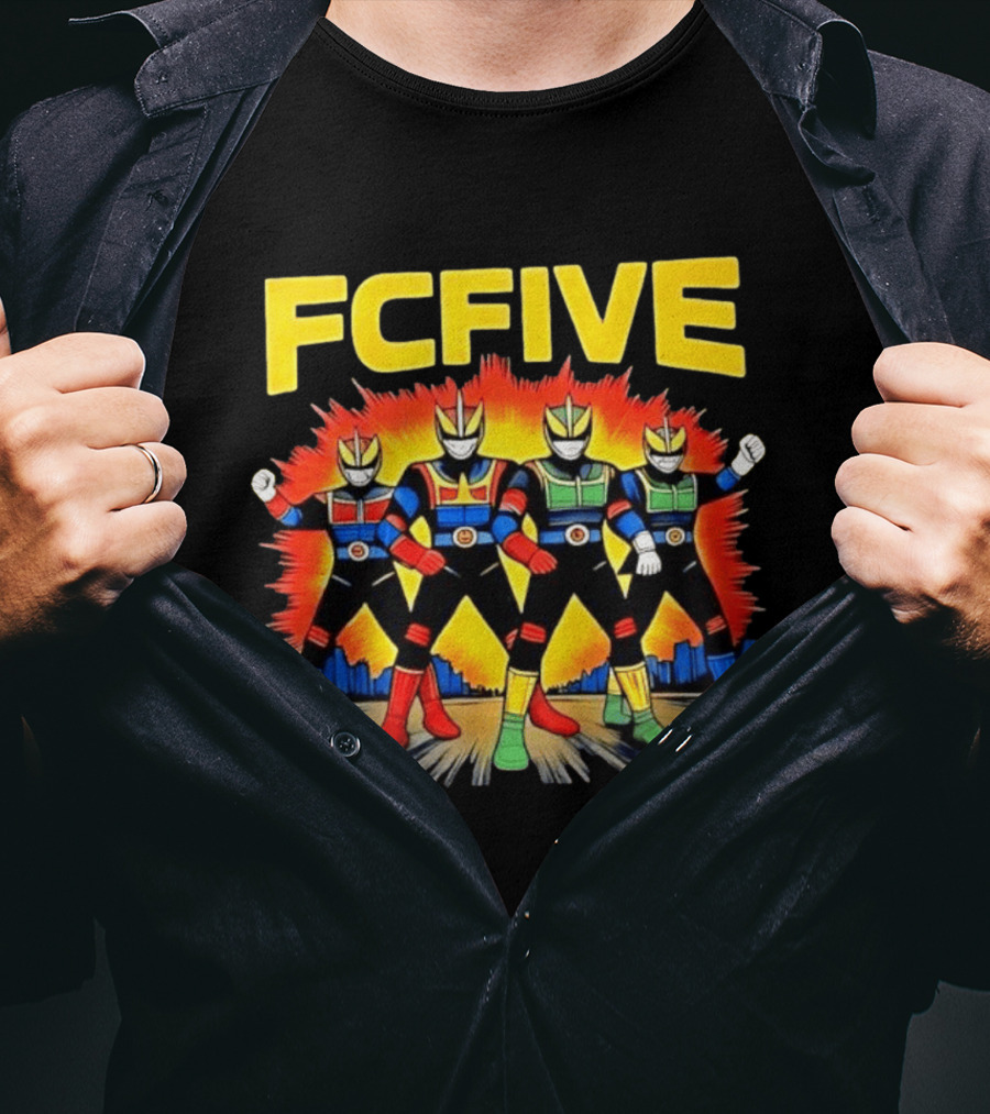 FCFIVE Kamen Rider Fourze Inspired Collaboration T-Shirt