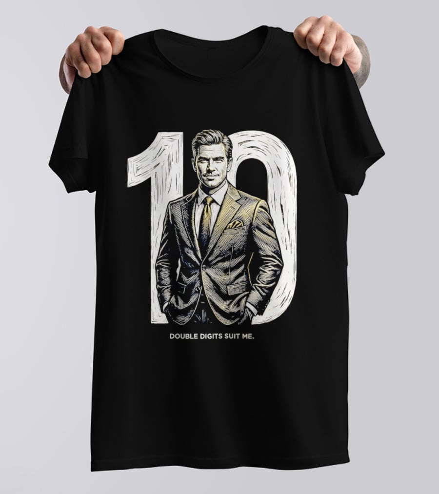 Pierce Brosnan 10 Double Digits Suit Me Timeless T-Shirt