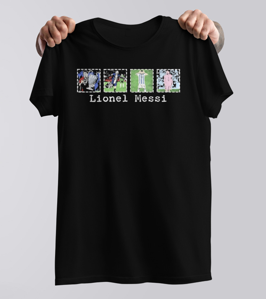 Lionel Messi Argentina National Team Inter Miami CF Soccer Moments T-Shirt