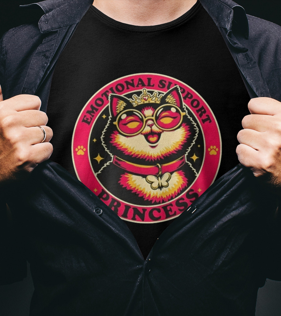 Dungeon Crawler Carl Emotional Support Princess Donut Cat T-Shirt