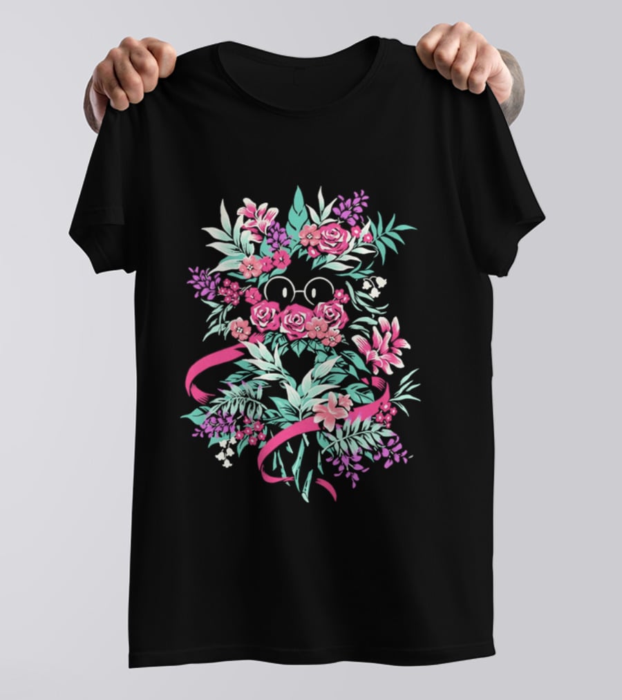 Ralsei Deltarune Floral Bouquet Undertale Indie Game Nature T-Shirt