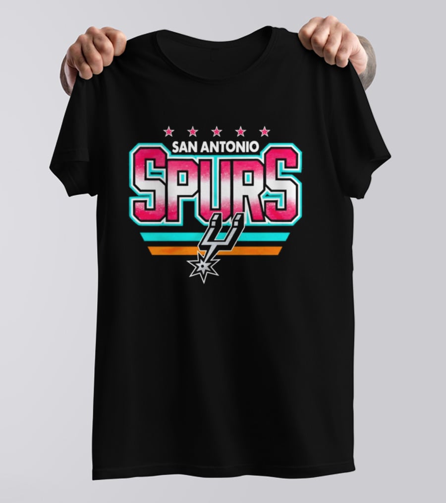 San Antonio Spurs NBA Basketball Team T-Shirt