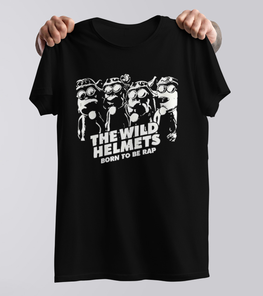 The Wild Helmets Born To Be Rap Minions T-Shirt