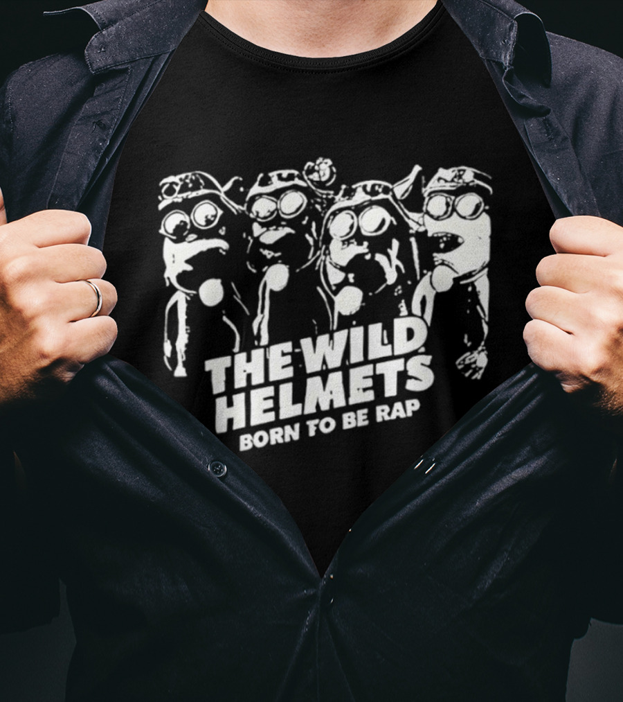 The Wild Helmets Born To Be Rap Minions T-Shirt