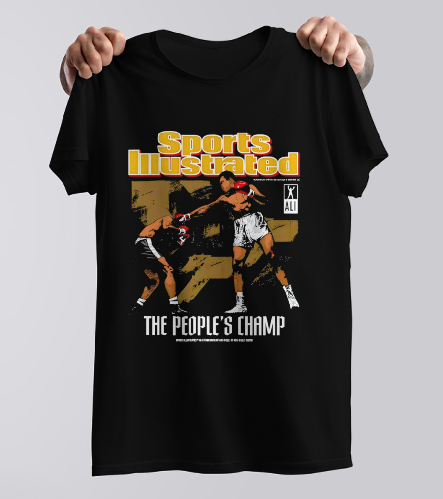 Sports Illustrated Muhammad Ali The People's Champ Boxing T-Shirt