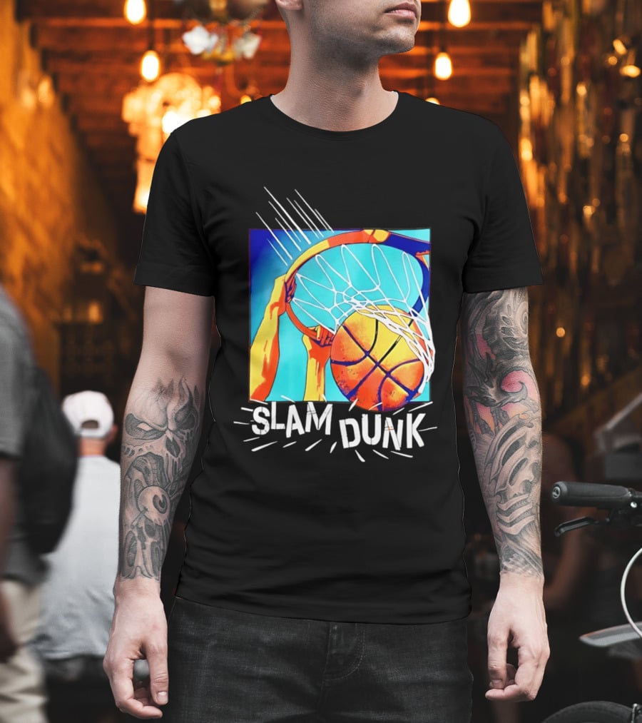 Slam Dunk Basketball Children's Place Hoop Action Kids T-Shirt