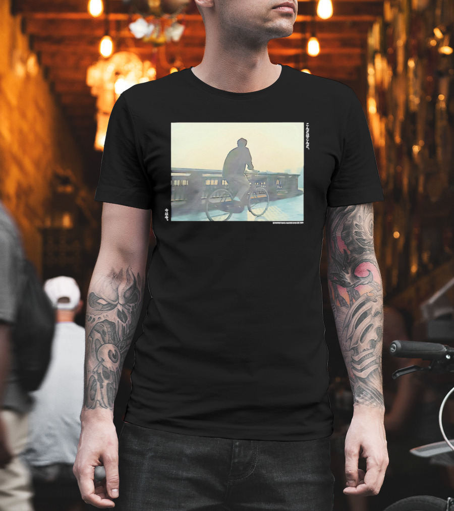 Suzuka Chinzei Perfect Days Movie Bicycle Scene T-Shirt