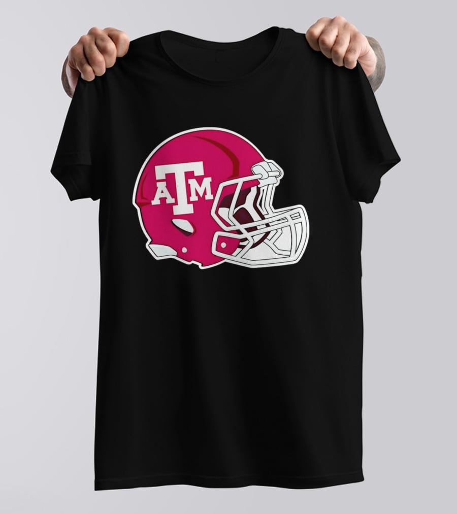 Texas A&M Aggies Football Helmet Fan Gear T-Shirt