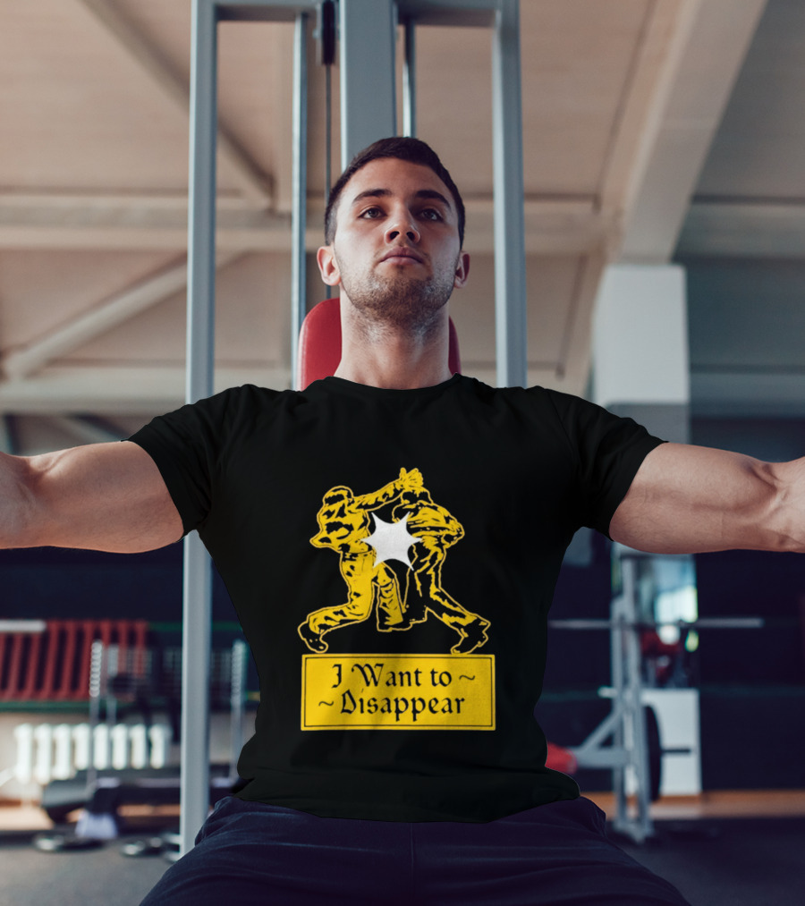 I Want To Disappear The Smiths Fighting Men Music Album T-Shirt