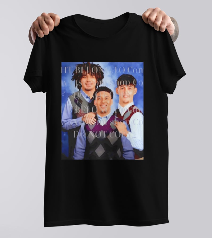 Yaxel Lendeborg Elliot Cadeau Aday Mara Step Brothers Basketball Photo T-Shirt