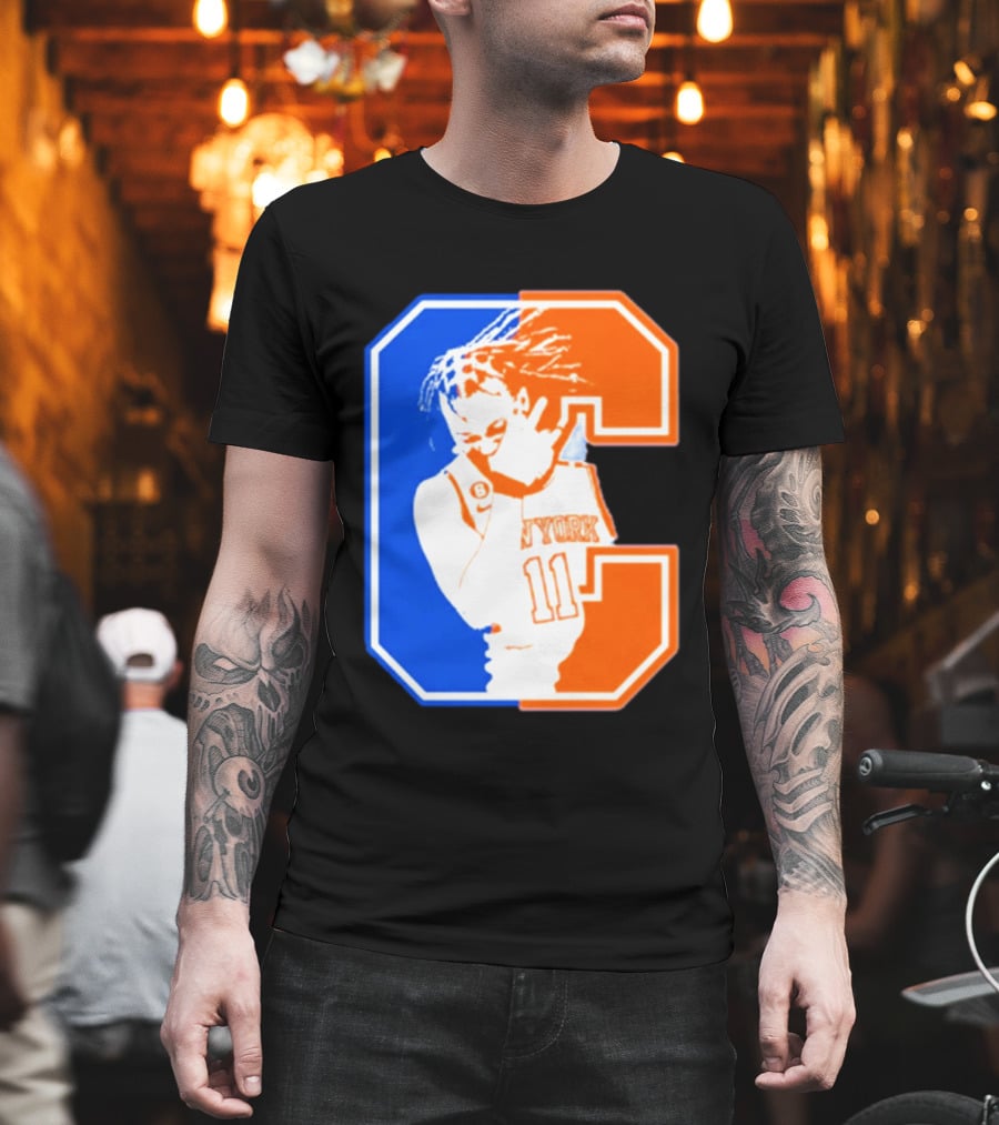 New York Knicks Jalen Brunson 11 C Basketball Fan T-Shirt