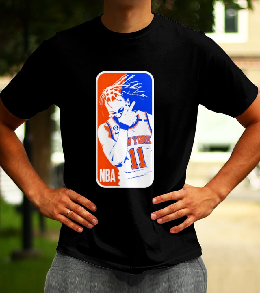 New York 11 NBA Jalen Brunson Knicks T-Shirt