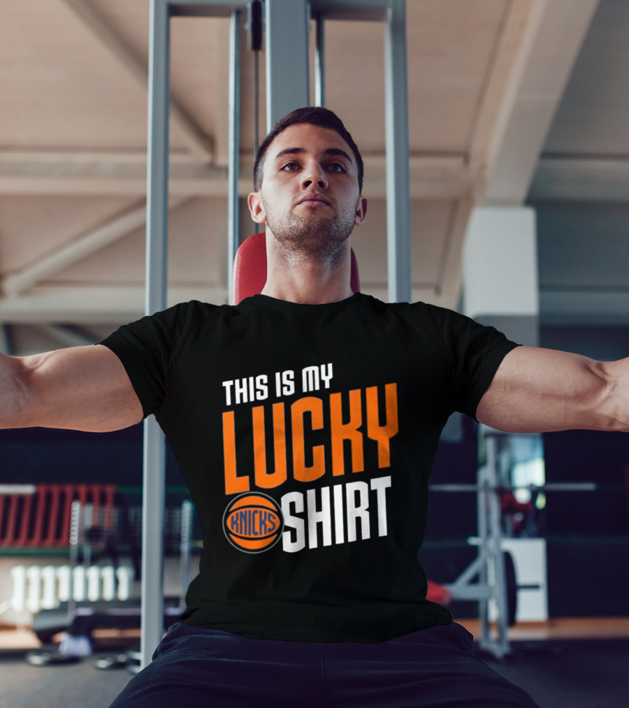 New York Knicks This Is My Lucky Knicks T-Shirt