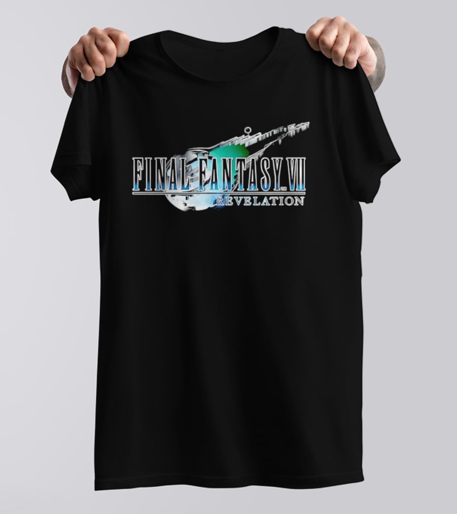 Final Fantasy VII Revelation Iconic Gaming Franchise Pop Culture T-Shirt