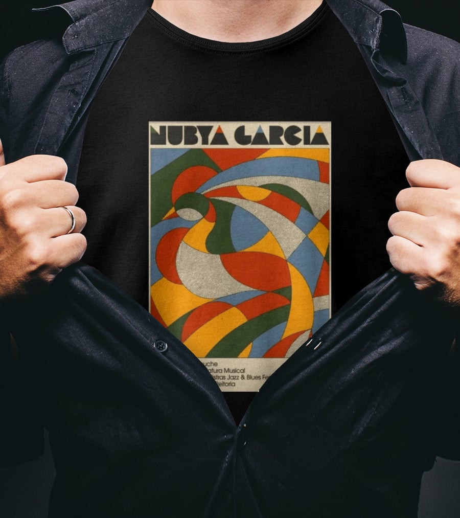 Nubya Garcia 2026 Brazil Tour Manouche Jazz Blues Festival Rio São Paulo Curitiba T-Shirt