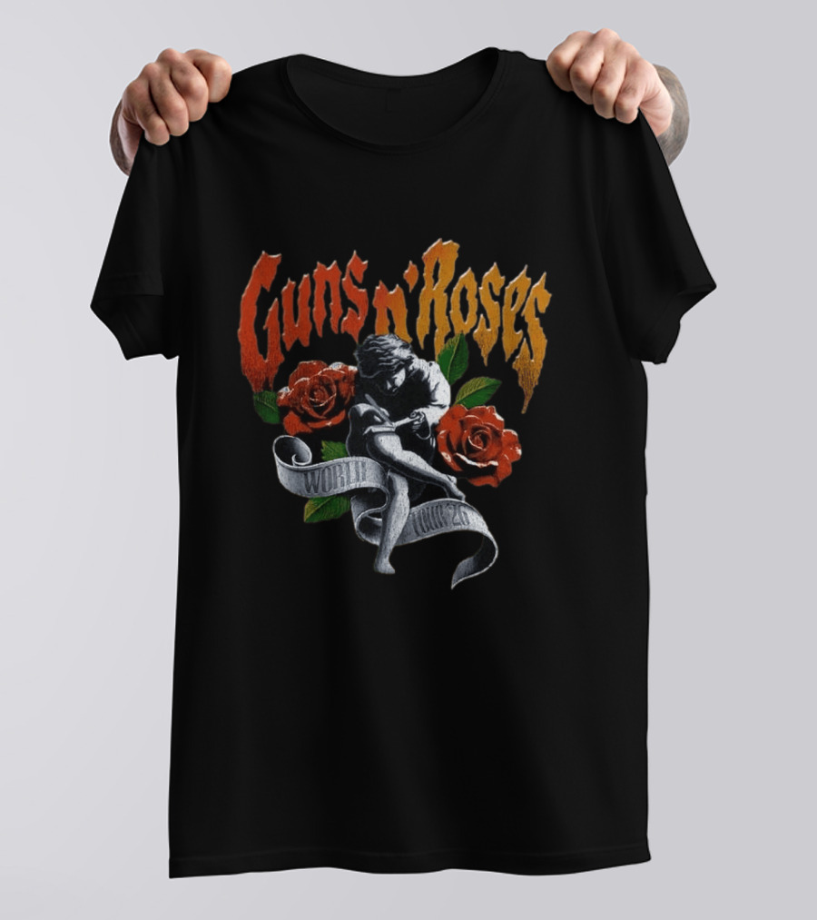 Guns N Roses World Tour 2026 Exclusive Dates T-Shirt