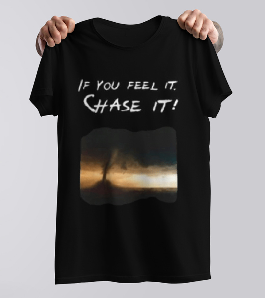 If You Feel It Chase It Beryl Hurricane Anime 2024 T-Shirt