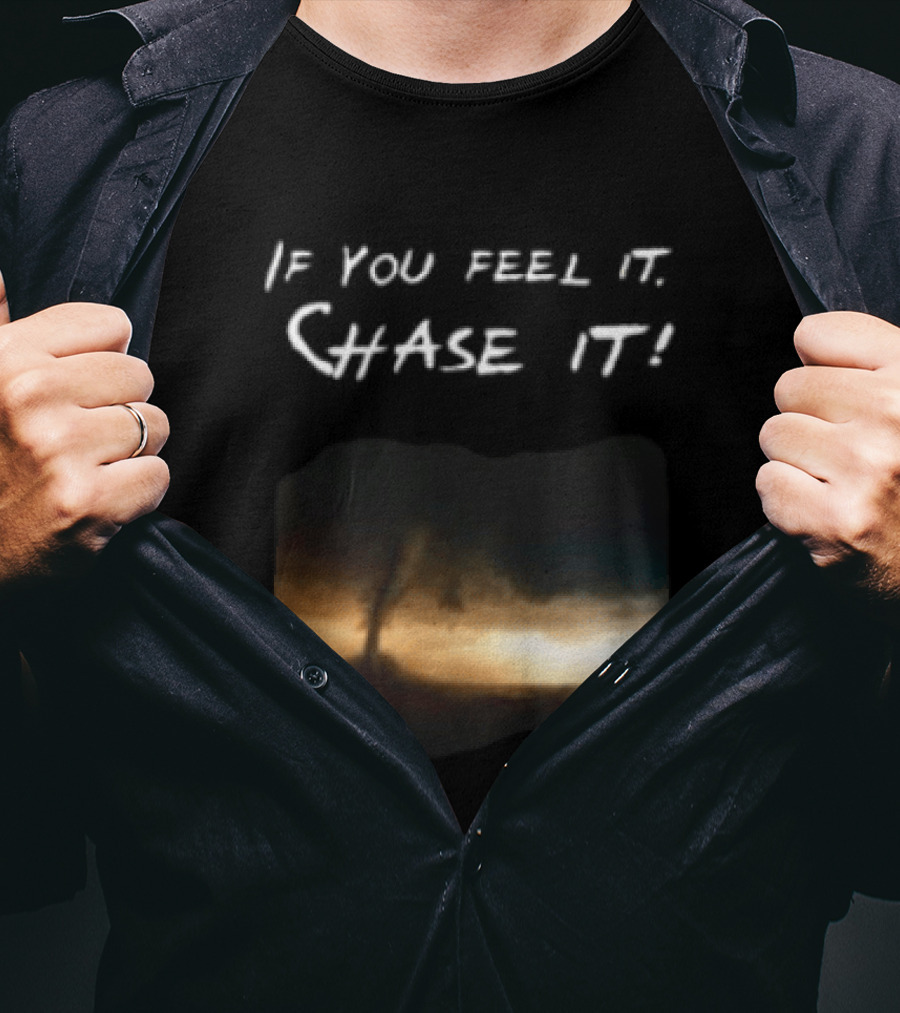 If You Feel It Chase It Beryl Hurricane Anime 2024 T-Shirt