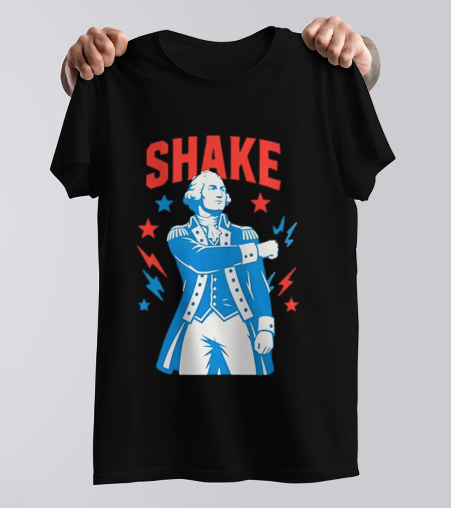 Shake And Bake George Washington America Drinking T-Shirt