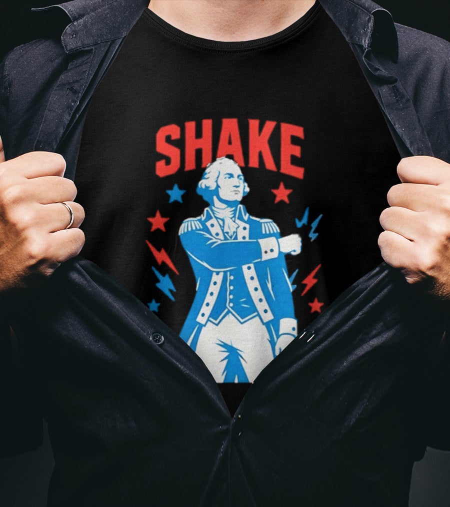 Shake And Bake George Washington America Drinking T-Shirt
