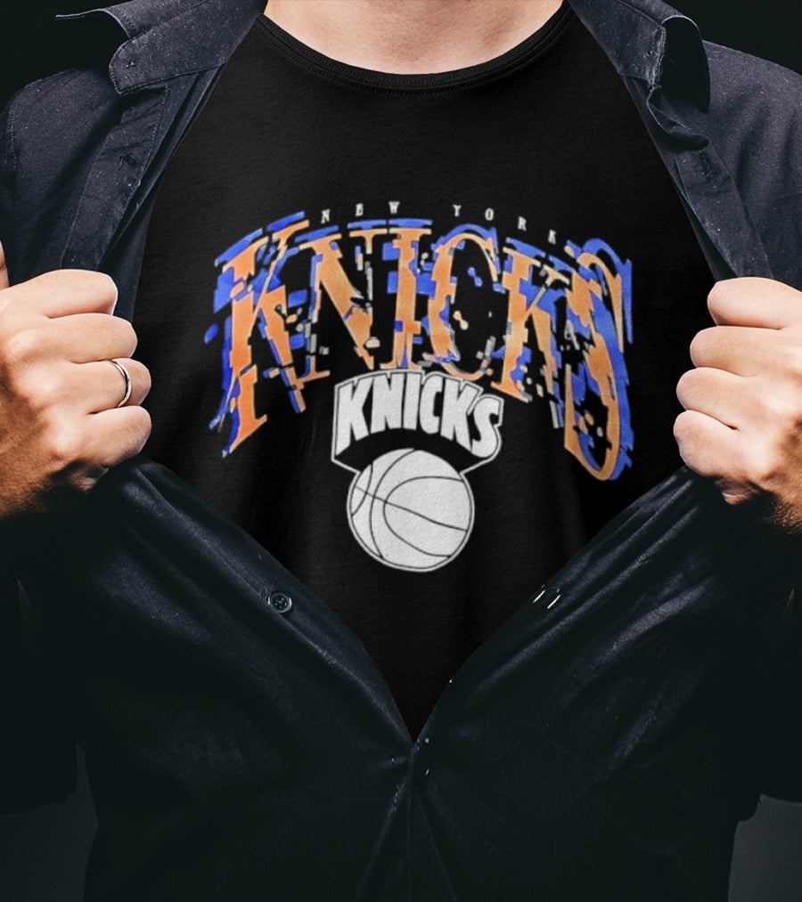 New York Knicks Suga Collaboration NBA Basketball T-Shirt