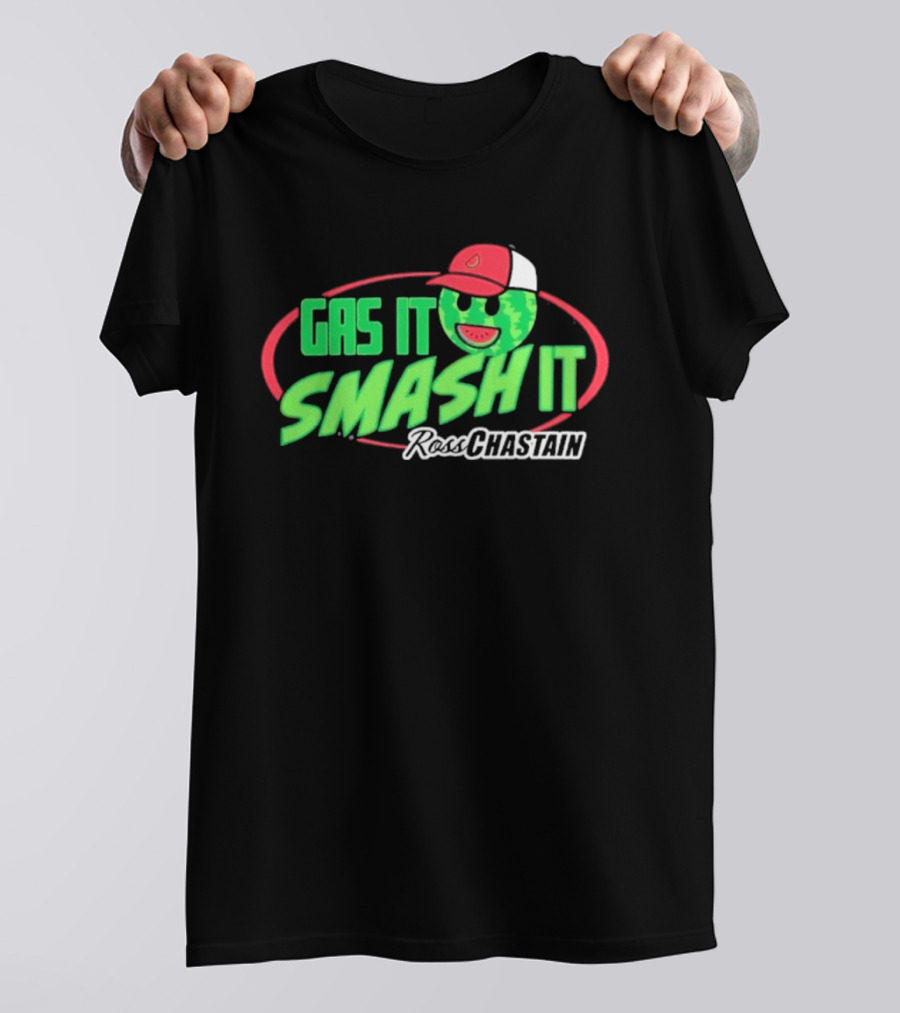 Gas It Smash It Melon Man Ross Chastain T-Shirt