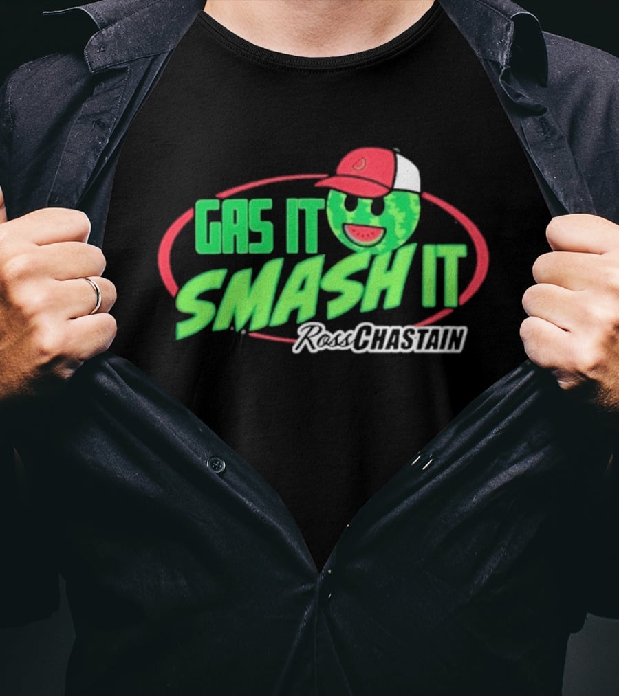 Gas It Smash It Melon Man Ross Chastain T-Shirt