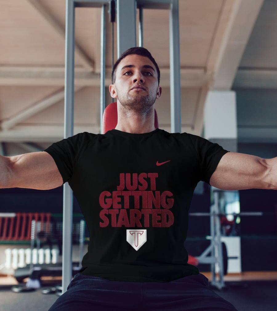 Nike Troy Trojans Just Getting Started T-Shirt
