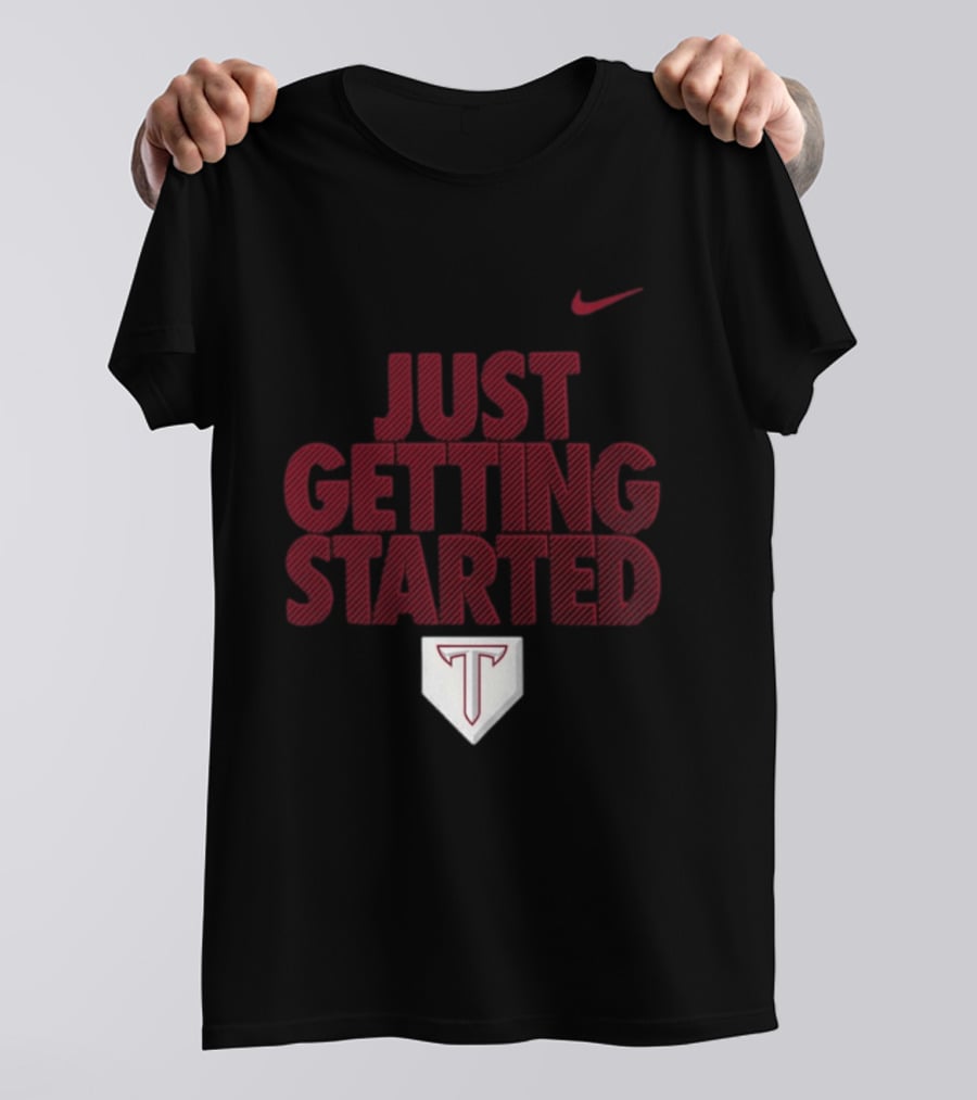 Nike Troy Trojans Just Getting Started T-Shirt