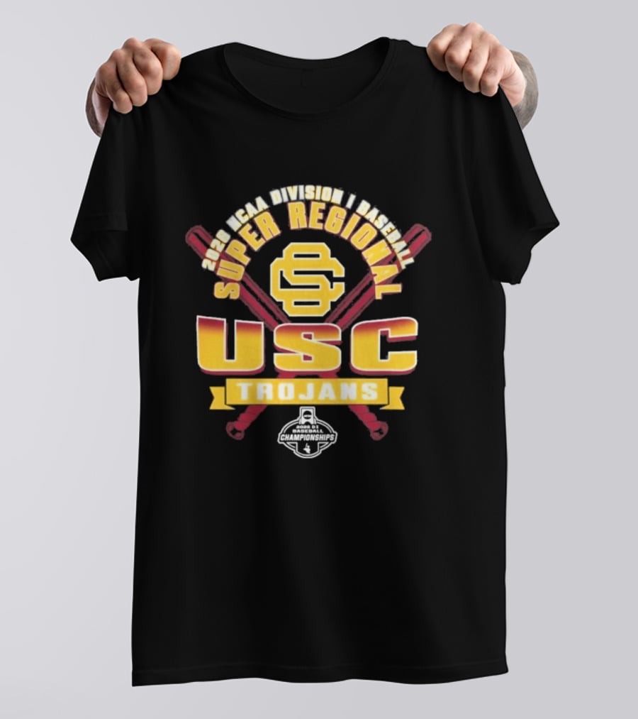 USC Trojans 2026 NCAA Division 1 Baseball Super Regional T-Shirt