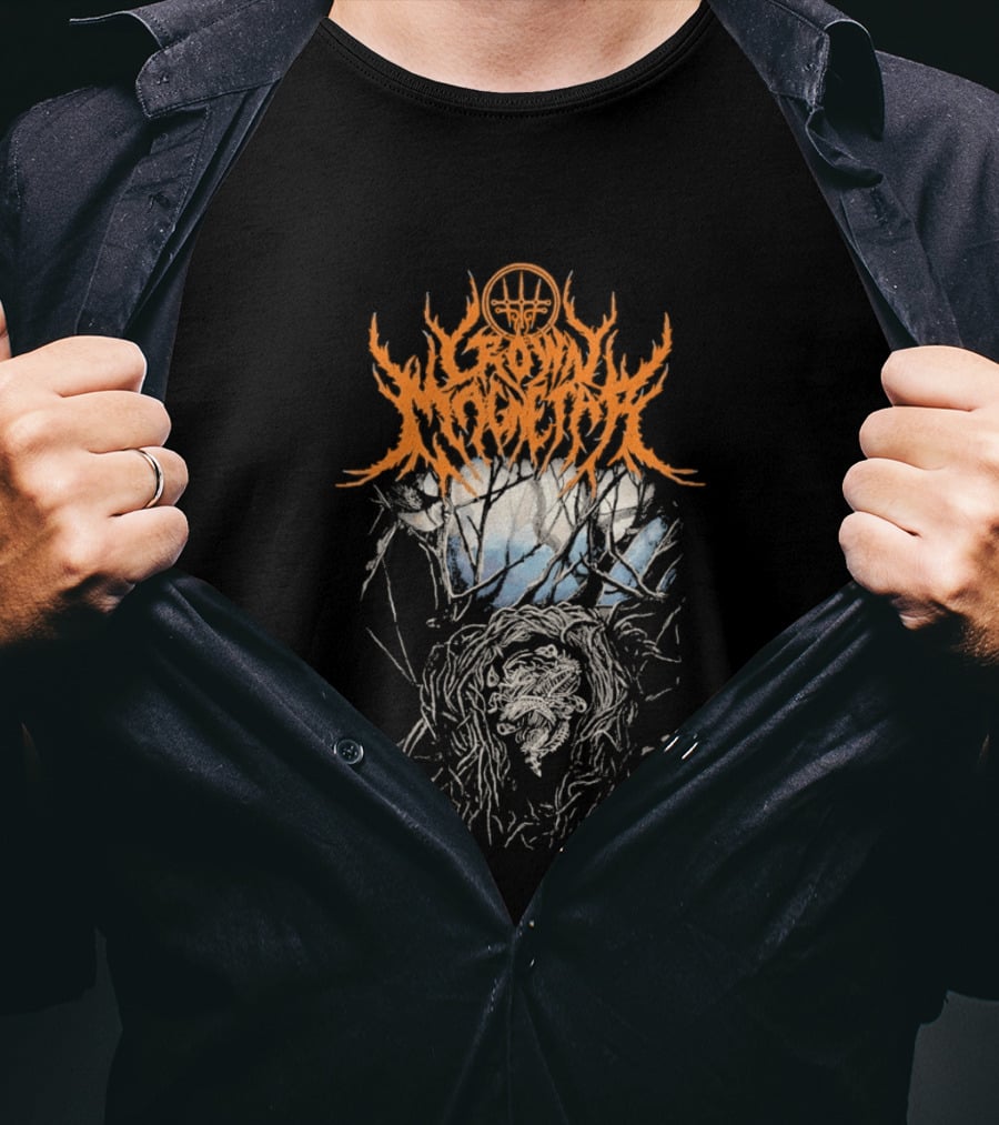 Crown Magnetar Birds Nest Intricate Abstract Symbolic T-Shirt