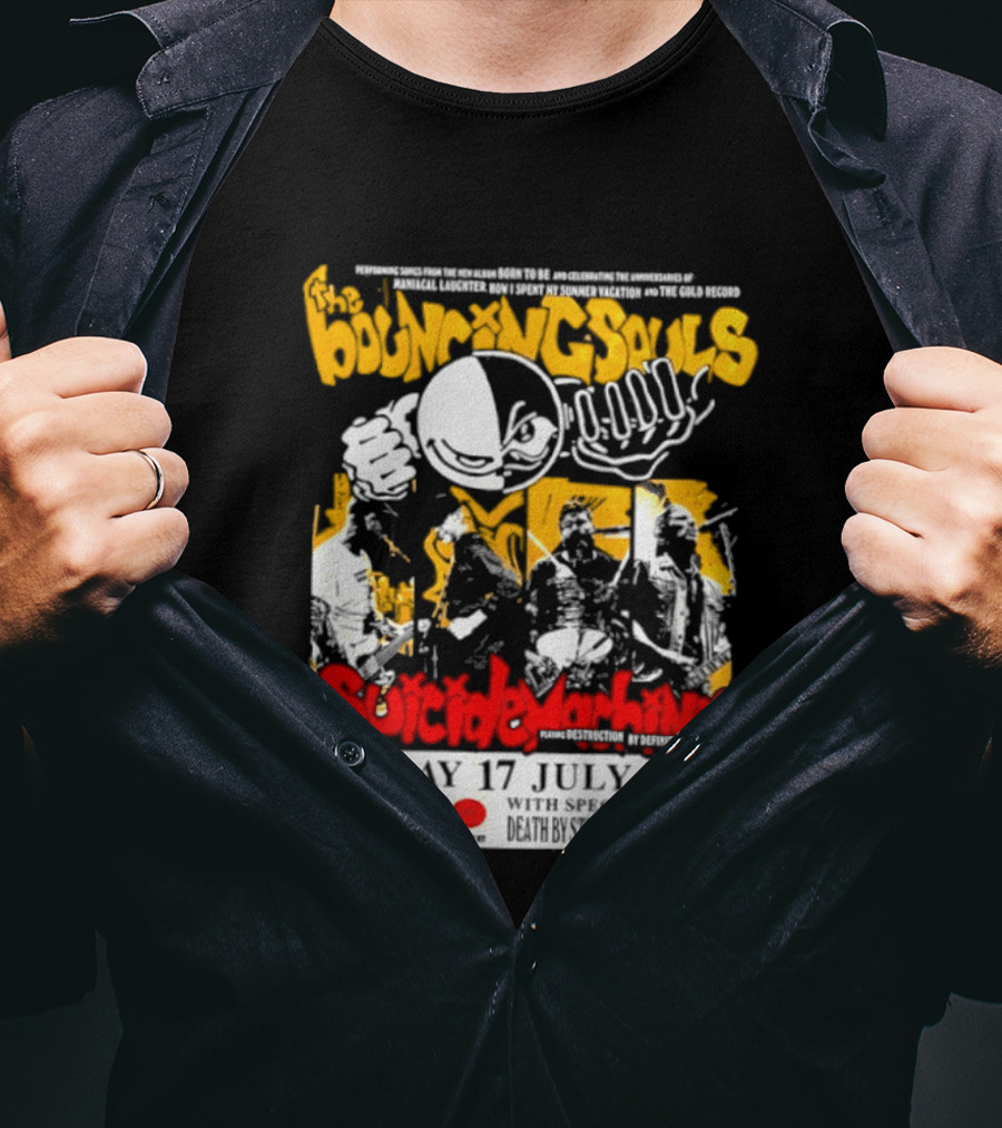 Bouncing Souls The Suicide Machines Live At Kelowna Event Centre July 2026 T-Shirt