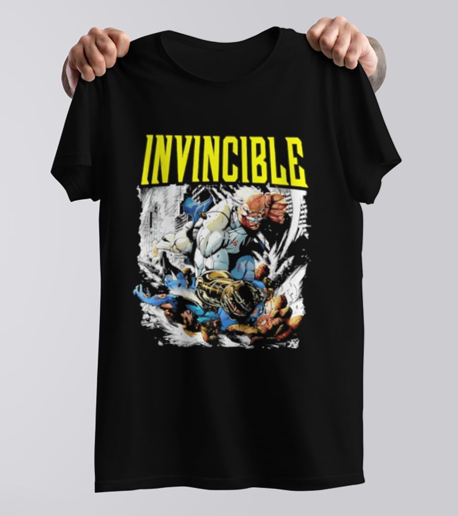 Invincible Thragg Vs Omni Man Epic Battle Comics T-Shirt