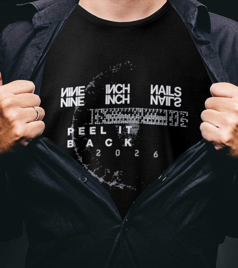 Nine Inch Nails Peel It Back 2024 Tour T-Shirt