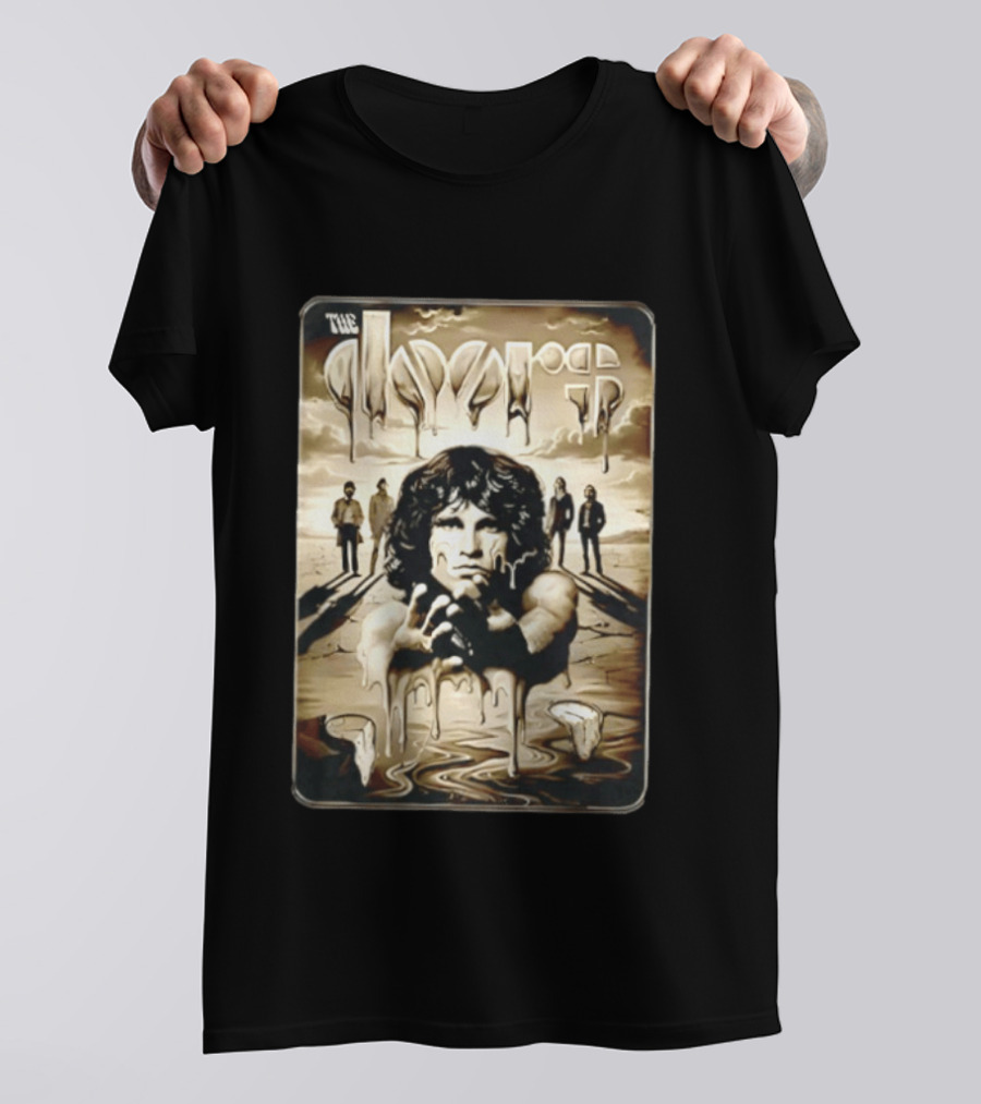 The Doors Break On Through Salvador Dali Style Jim Morrison T-Shirt