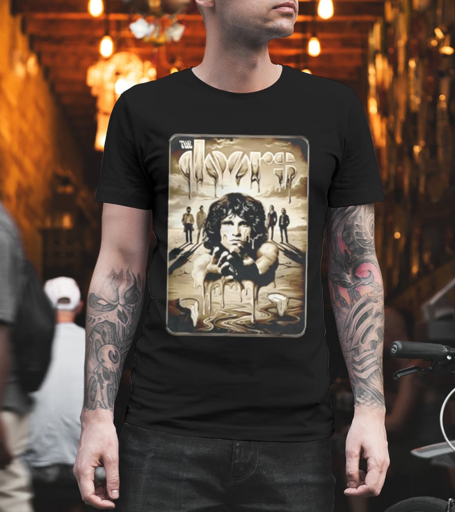 The Doors Break On Through Salvador Dali Style Jim Morrison T-Shirt