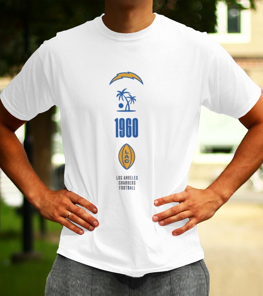 Los Angeles Chargers 1960 Football T-Shirt