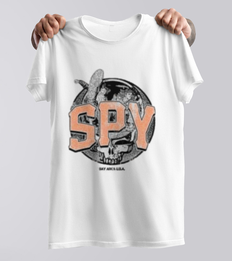 Imprint Spy San Francisco Giants Skull Baseball T-Shirt