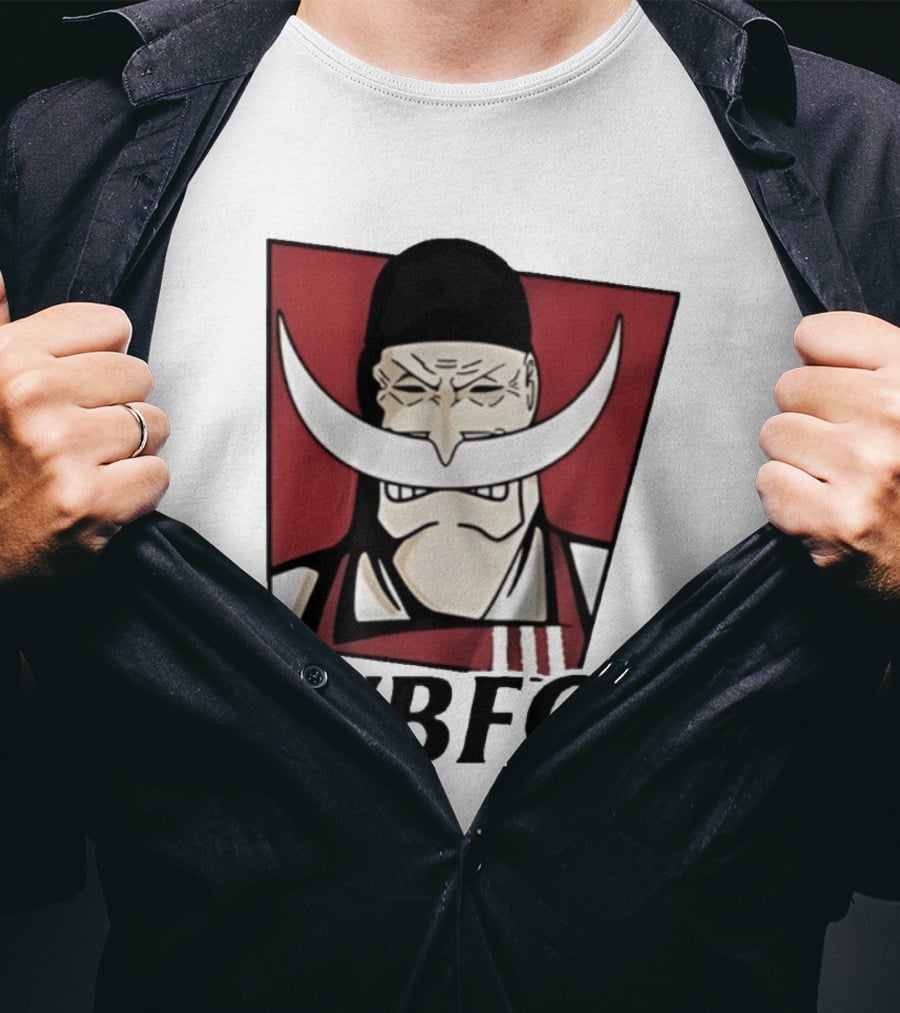 WBFC Whitebeard Fried Chicken Anime T-Shirt
