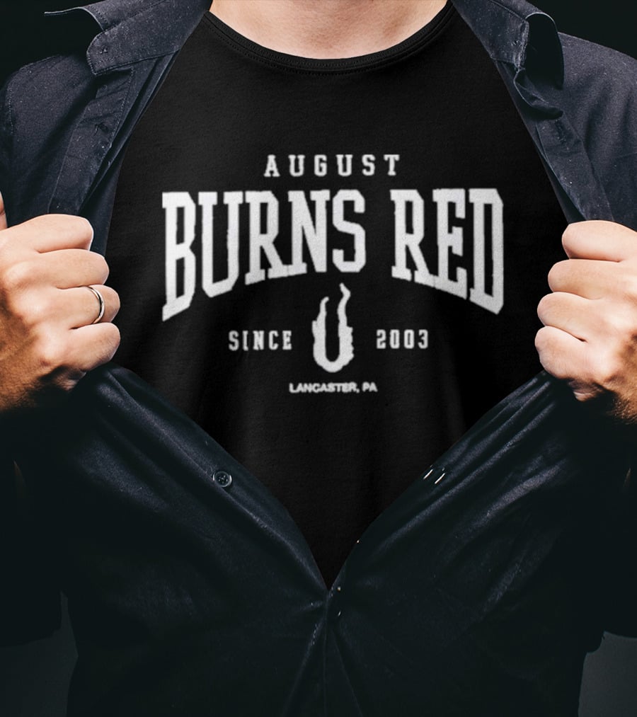 August Burns Red Since 2003 Angry Music For Happy People Lancaster PA T-Shirt